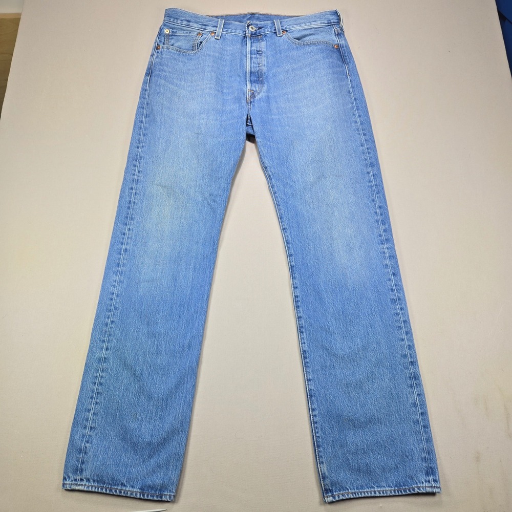 Levi's Light Blue Straight-Leg Jeans